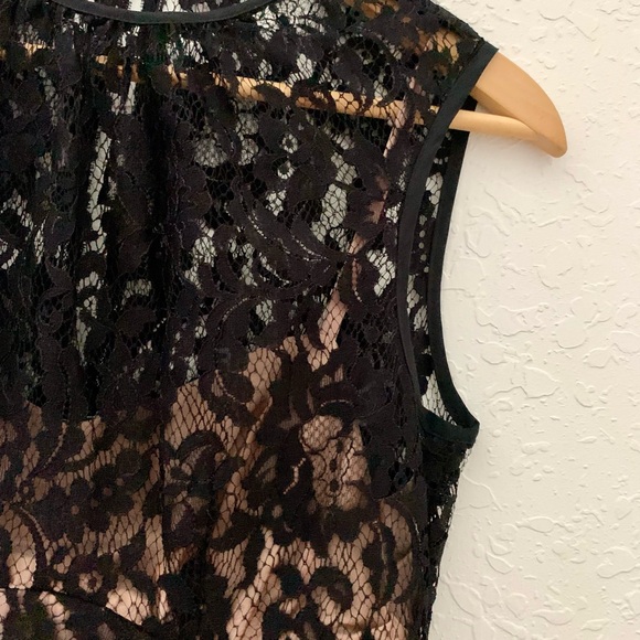 Nanette Lepore Black Lace Sheath Dress - Picture 6 of 8